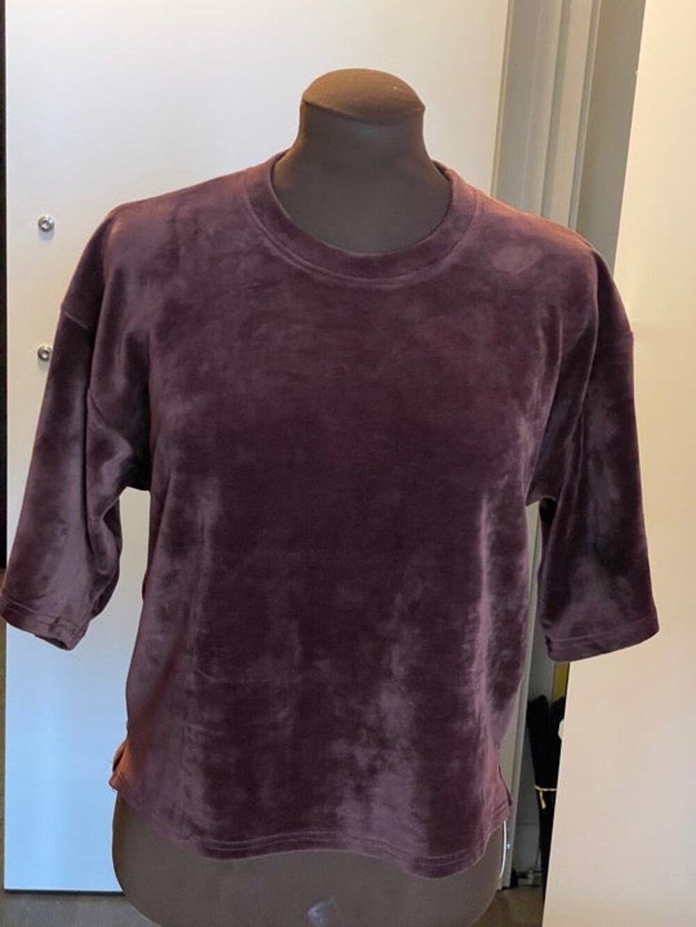 Brown Suede Crop Top (LG or XLG)